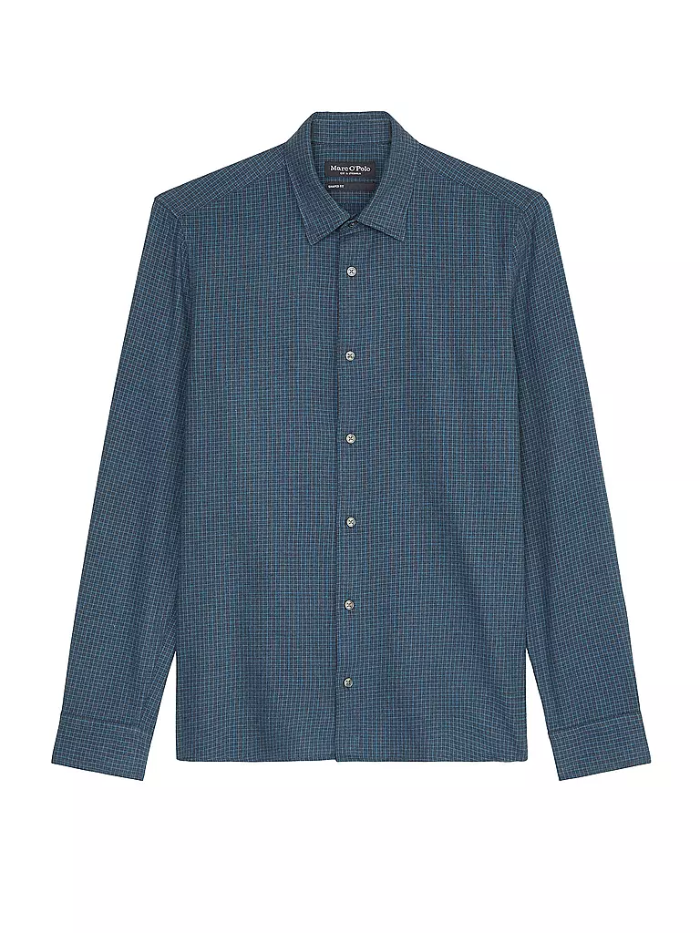 MARC O'POLO Hemd Regular Fit  dunkelblau