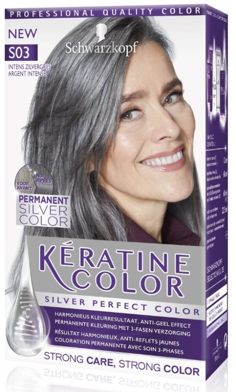 Schwarzkopf Color Permanente Zilverkleuring S03 Intens Zilvergrijs 1 stuk