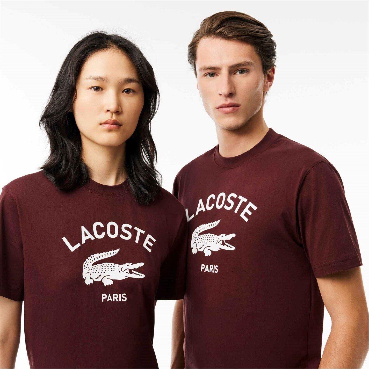Lacoste Large Logo Short Sleeve T Shirt