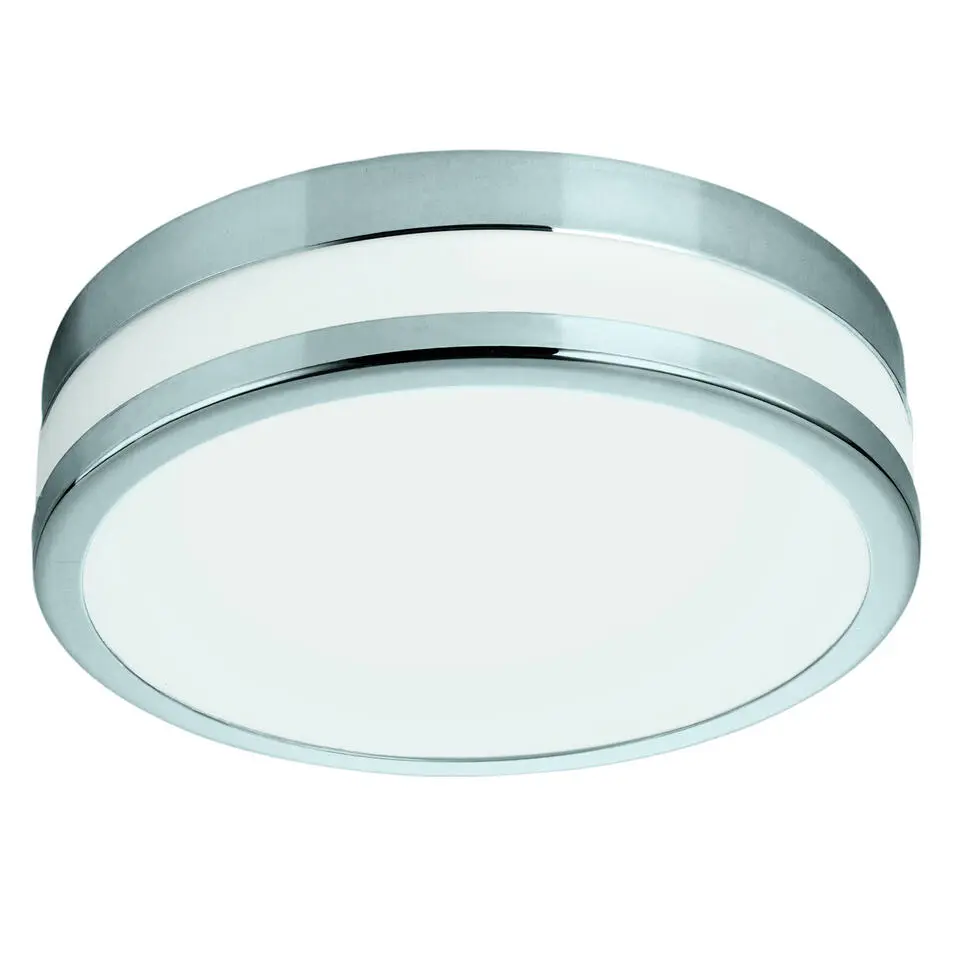 EGLOBatholinoLedPalermo-Wand/Plafondlamp -Ø29,5cm-Chroom