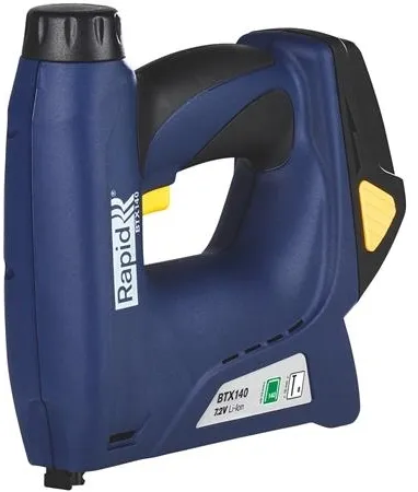 Rapid BTX140, Hæftepistol, Sort, Blå, Gul, 20 skud/min, 6 mm, 1,4 cm, No. 140
