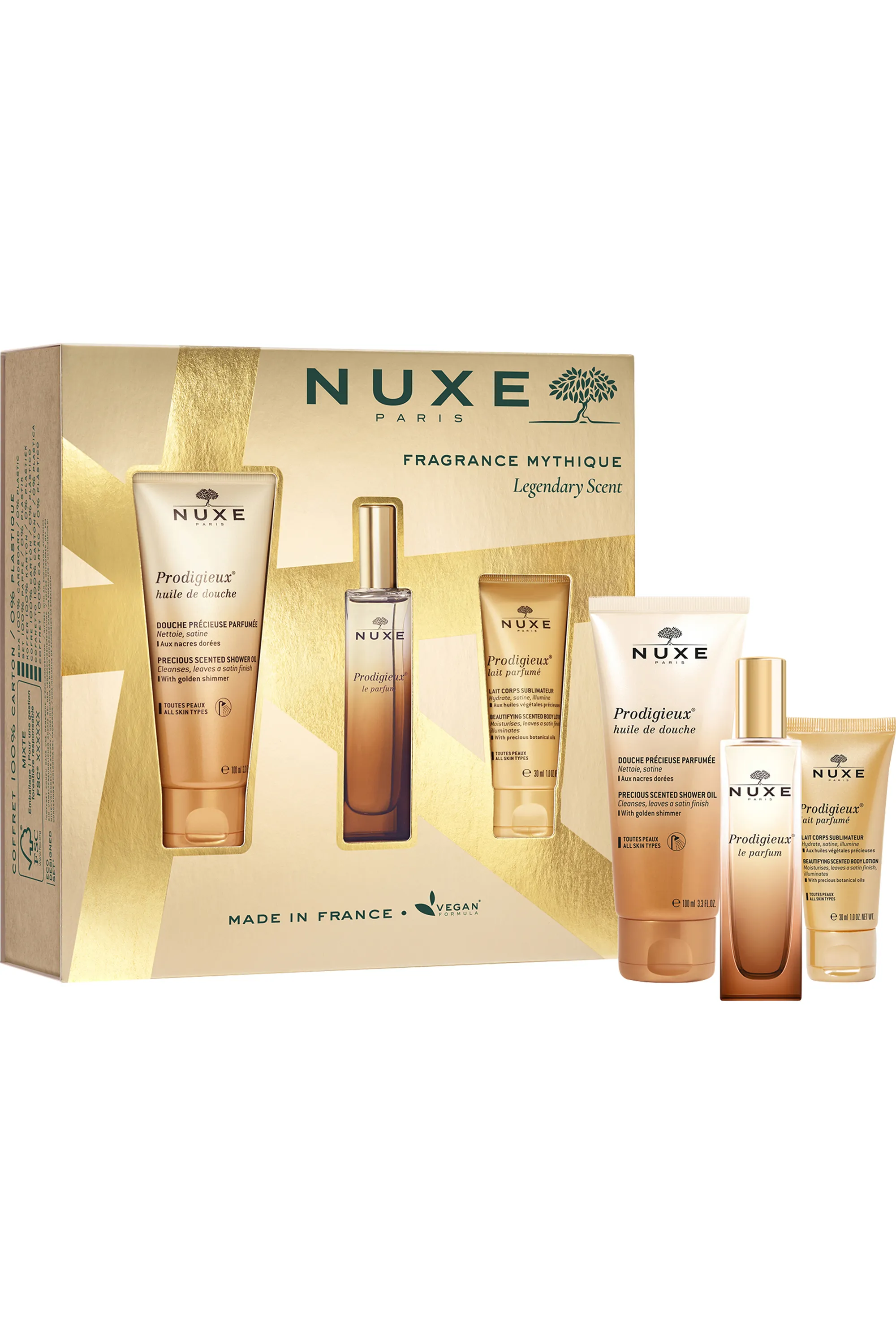 Nuxe Coffret Fragrance Mythique avec Prodigieux® le parfum 30ml-160 ml
