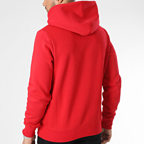 Sweat Capuche Hilfiger Curve Logo 0013 Rouge