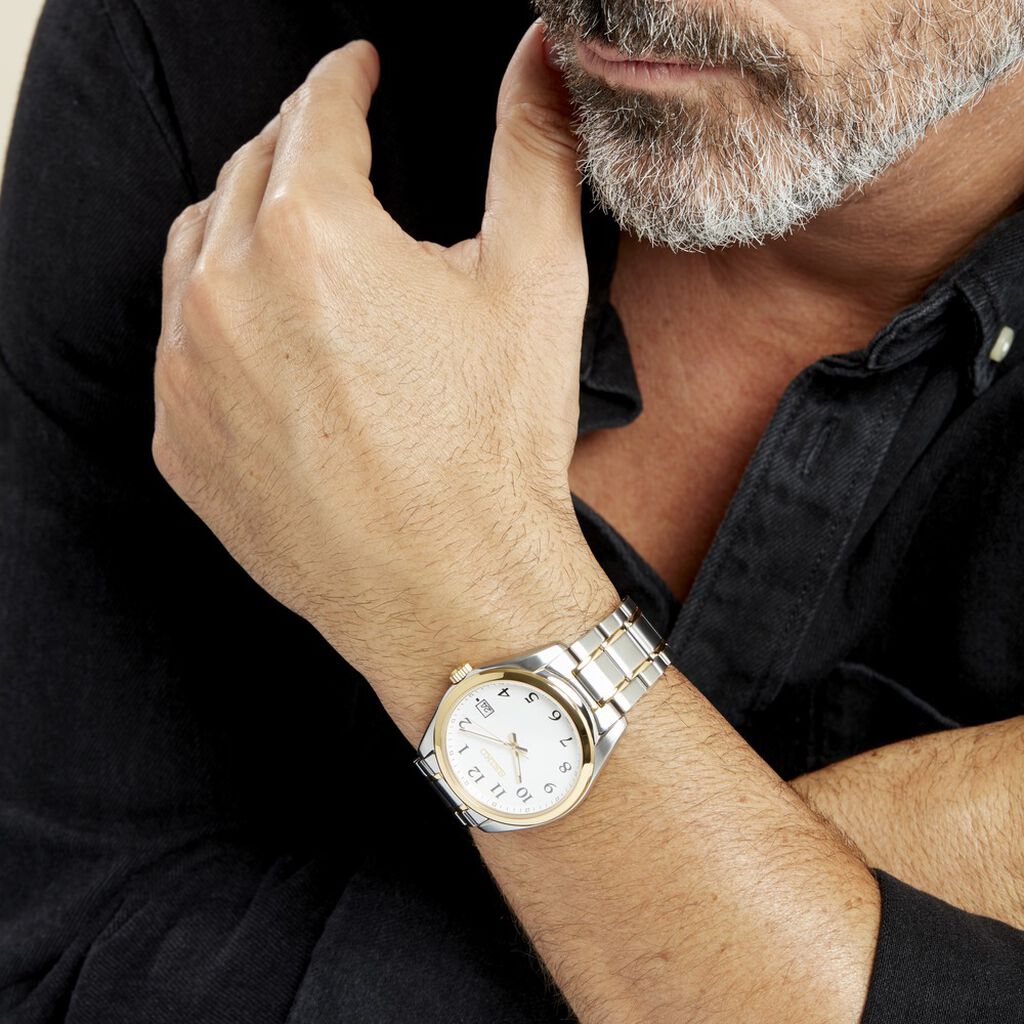 Montre Seiko Classique Blanc