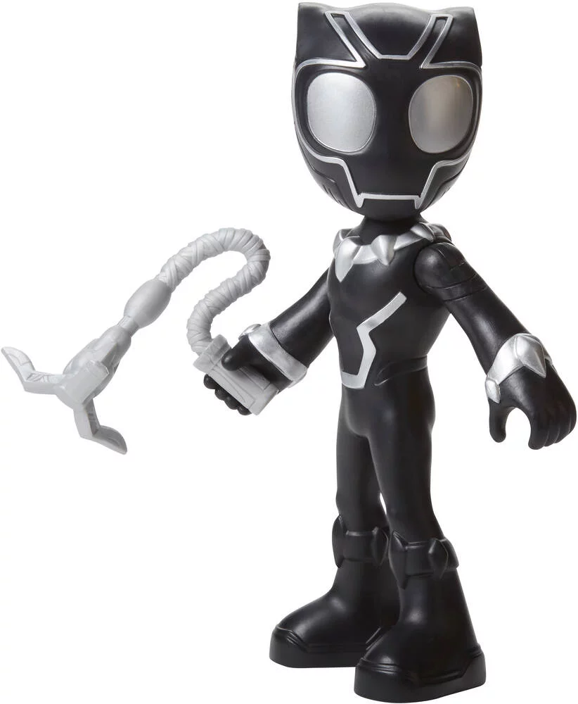 MARVEL - AVENGERS - FIGURINE - SPIDEY - BLACK PANTHER 23 CM