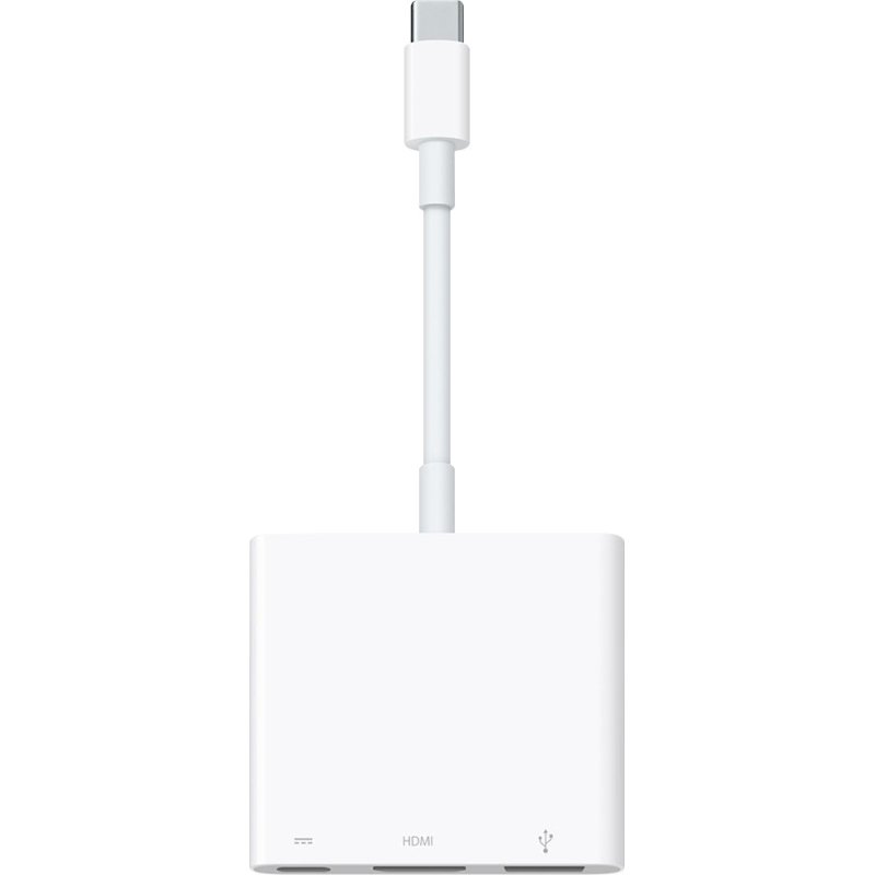 Apple MW5M3ZM/A hub & concentrateur USB Type-C Blanc