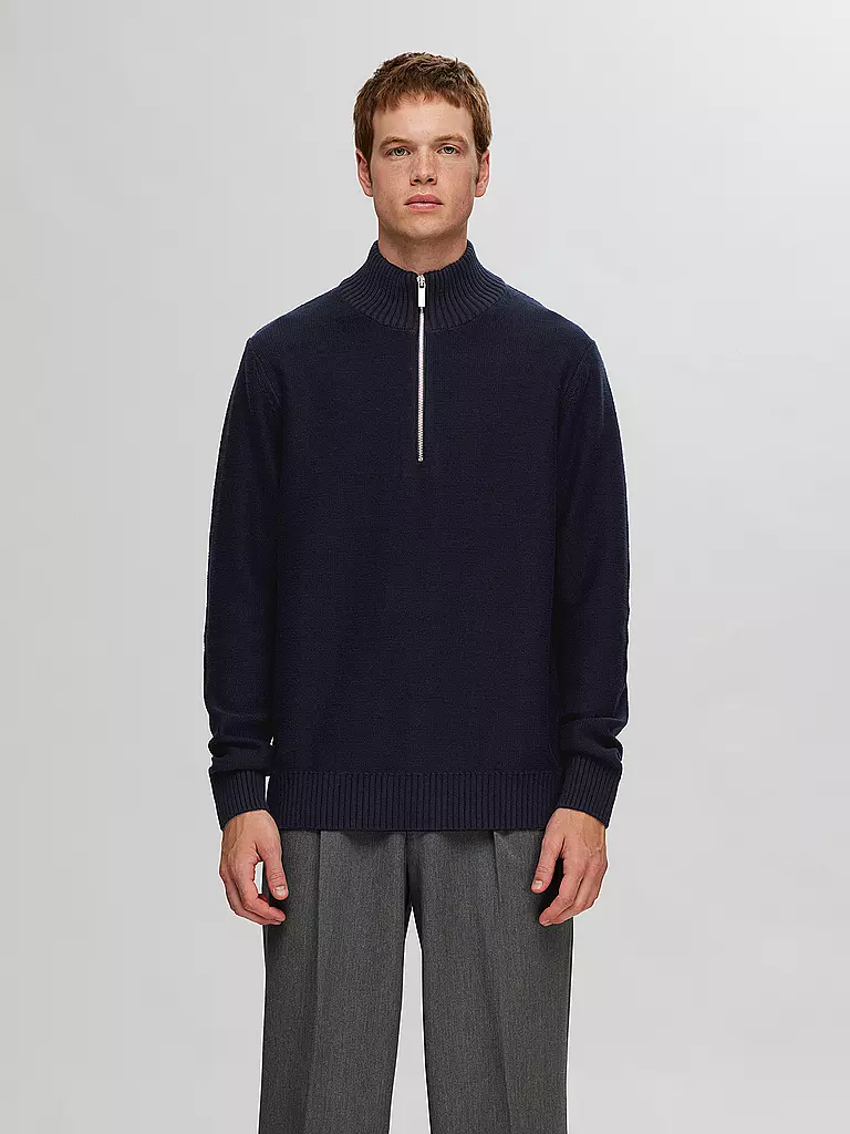 SELECTED Troyer Pullover SLHAXEL dunkelblau