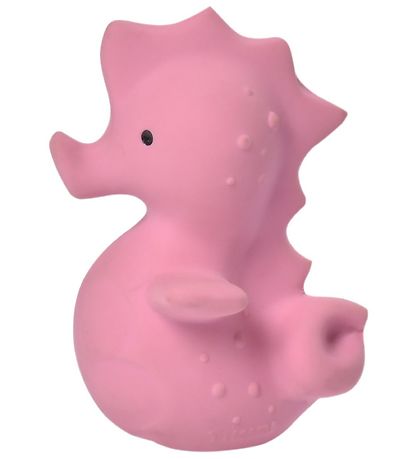 Tikiri Beißring - Naturgummi - Seepferdchen - Pink