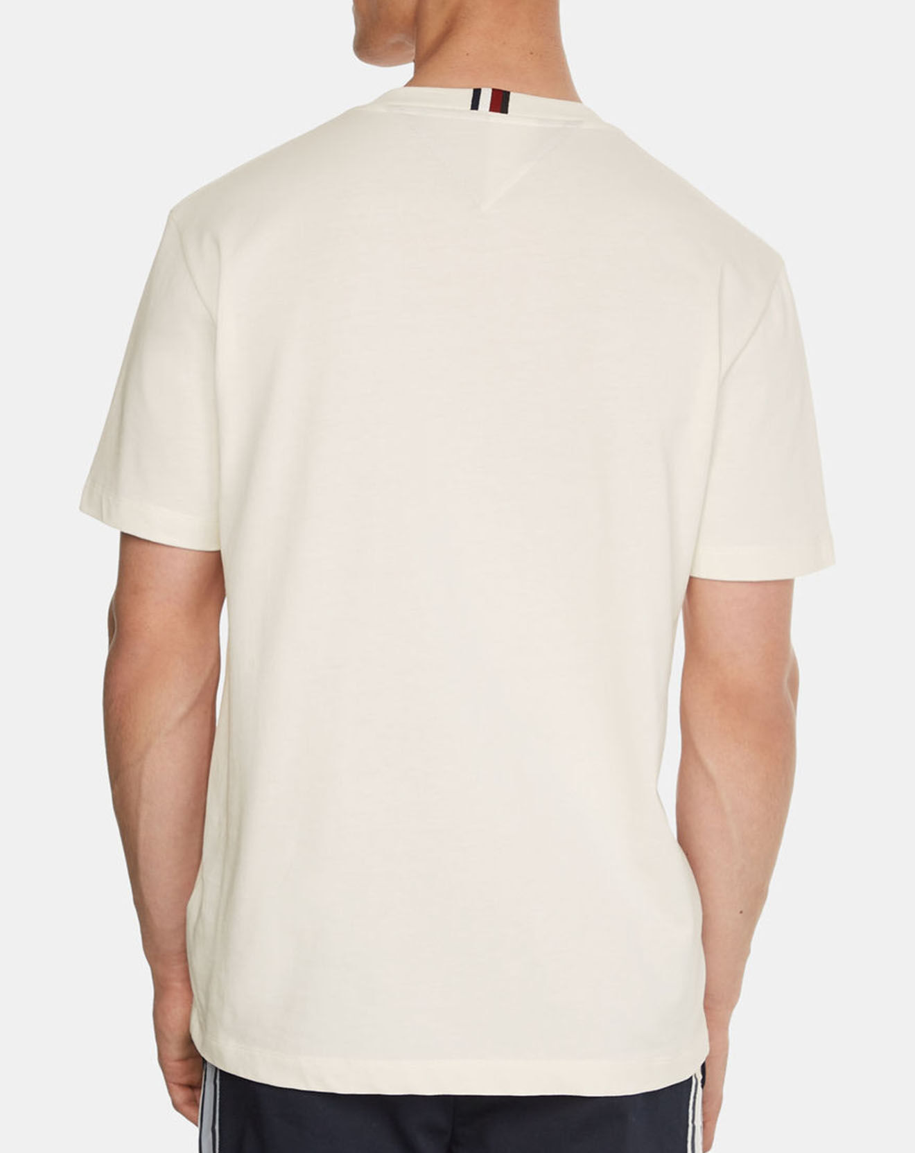 Tommy Hilfiger T-Shirt Arch Casual écru