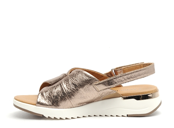 Caprice nu pieds plats femme 28702 bronze