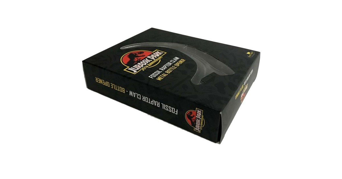 Factory EntertainmentJurassic Park: Fossil Raptor Claw Metal Bottle Opener flessenopener  (Antraciet)