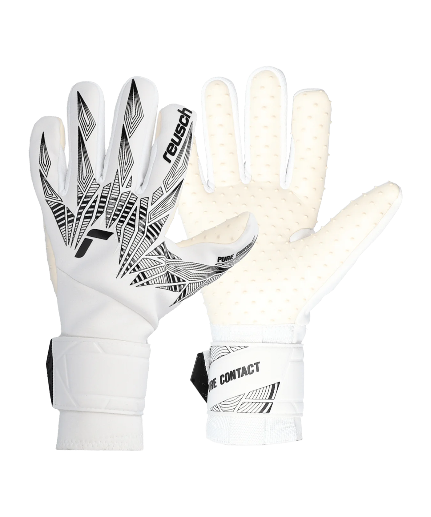 Reusch Pure Contact SpeedBump TW-Handschuhe Weiss F1100