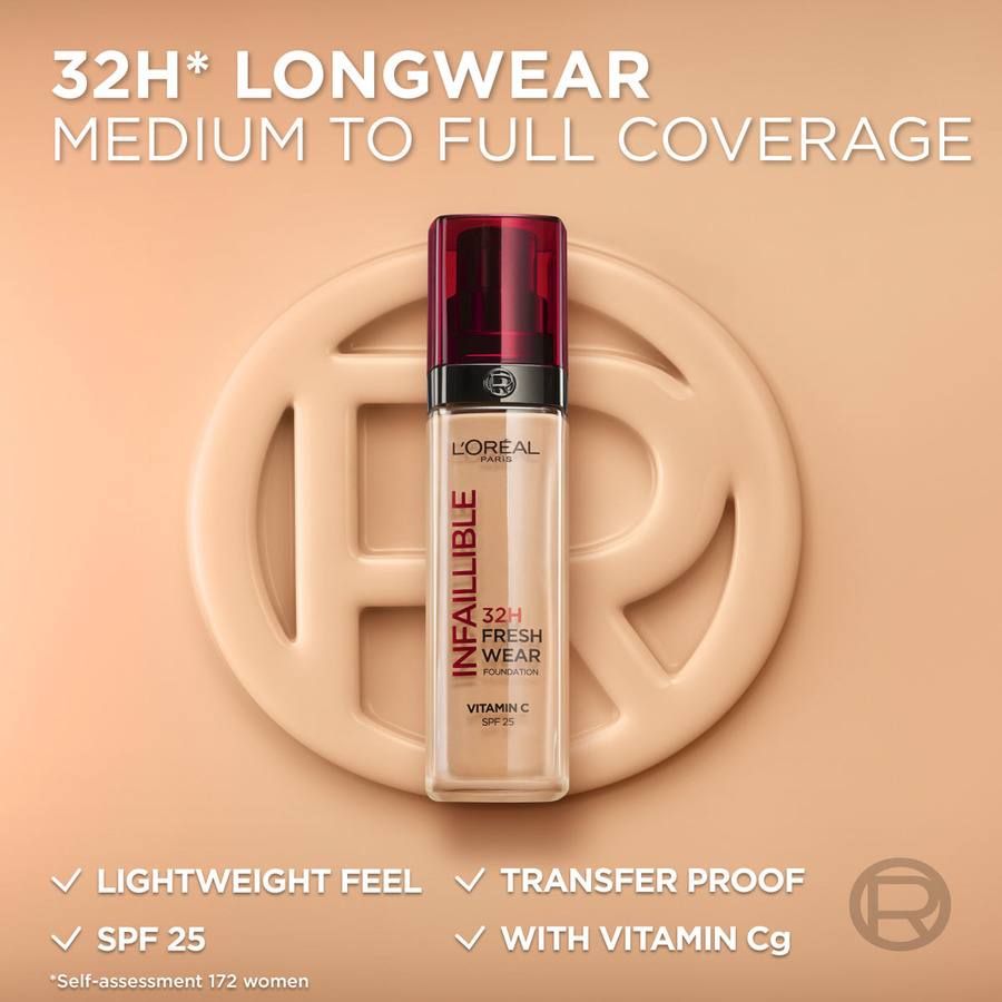 L'Oréal Paris Infaillible Fresh Wear 32H Liquid Foundation 365 Cool Undertone 30ml
