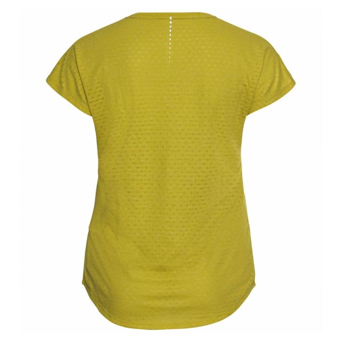 Odlo Dame T-shirts T-Shirt Short Sleeve Crew Neck Run Easy Gul