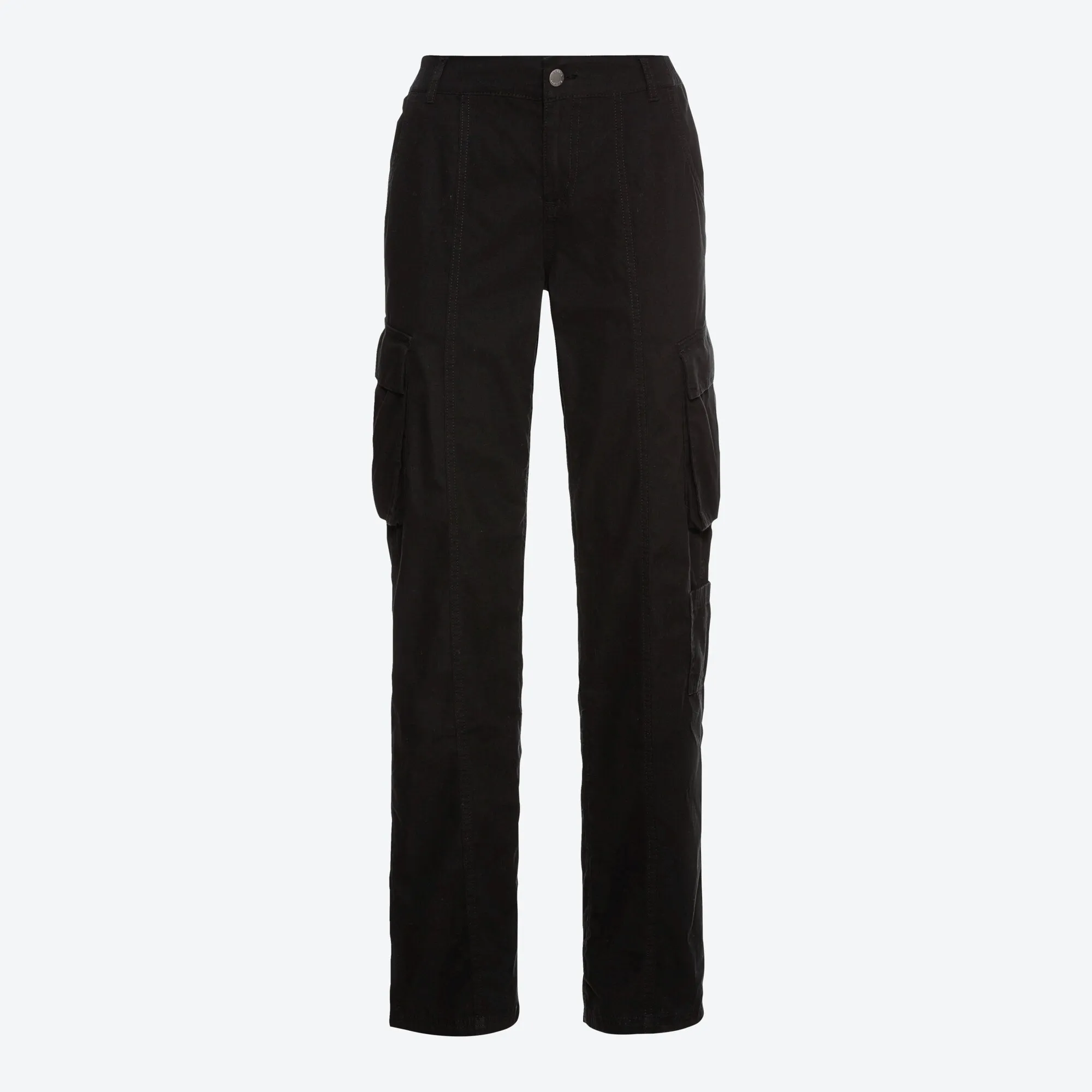 Damen-Hose mit 2 Cargo-Taschen
