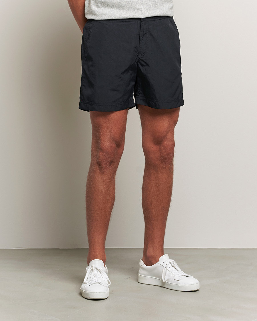 Orlebar Brown Bulldog Medium Length Swim Shorts Black