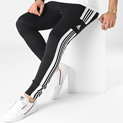 Pantalon Jogging A Bandes SQ21 GK9545 Noir