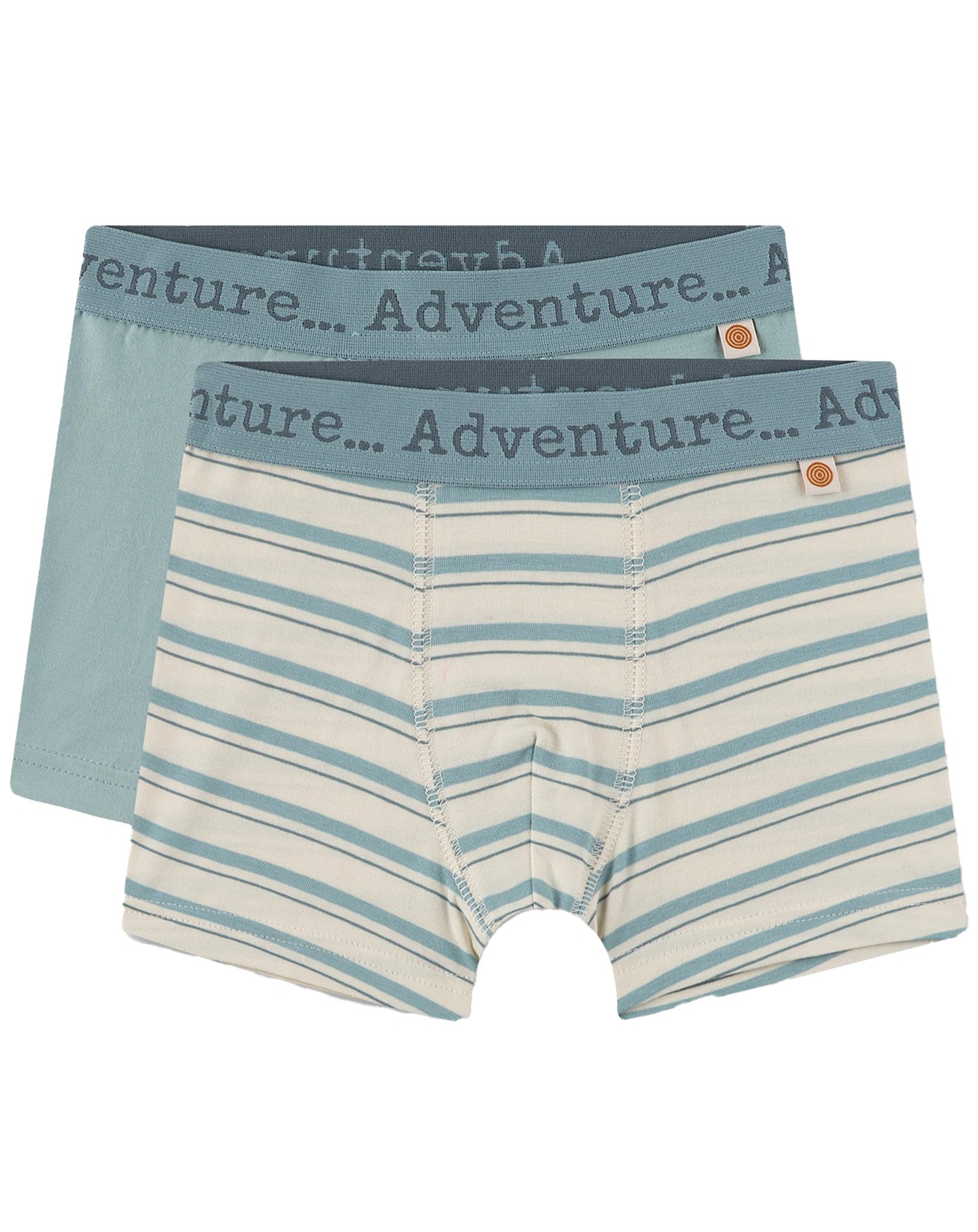 Boxershorts STRIPES 2er Pack in kalk