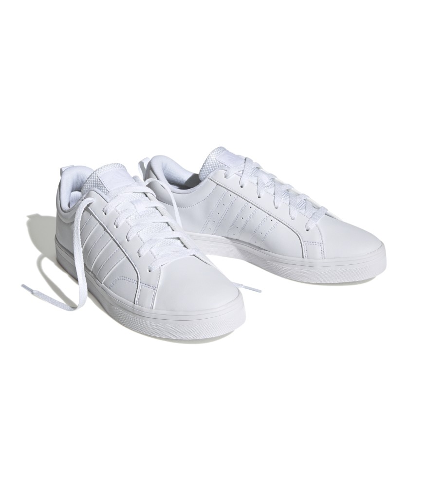 Tênis adidas Vs Pace 2.0 Lifestyle Skateboarding Branding Sintético 3 Faixas Brancas