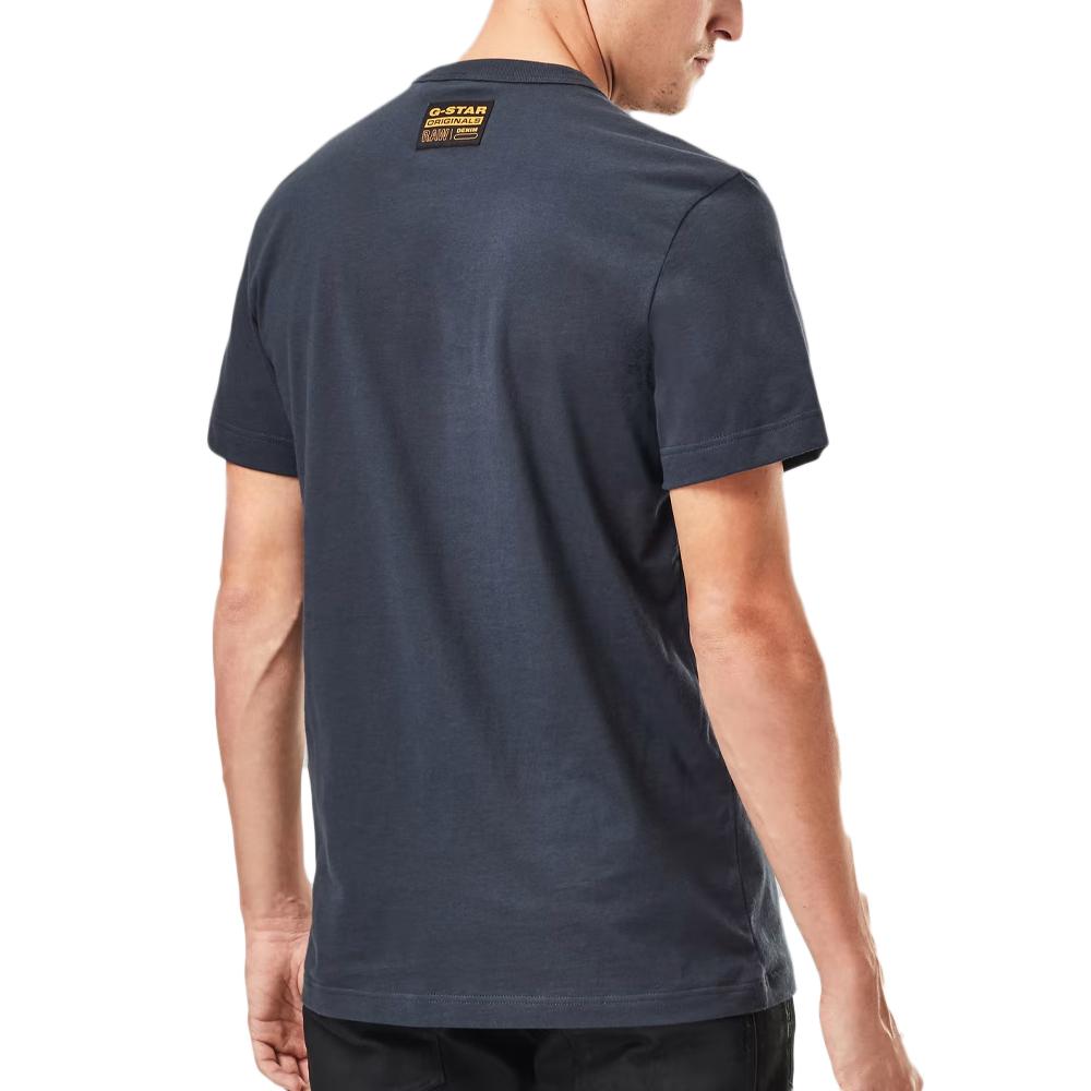T-shirt Marine Homme G-Star Denim