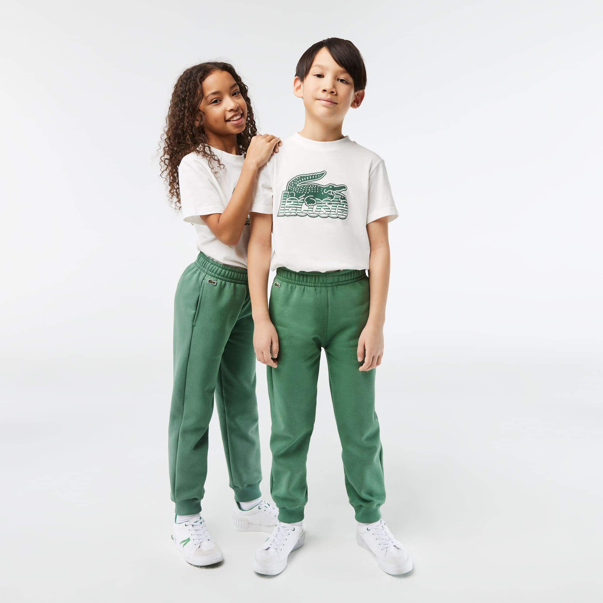 Pantalon de survêtement enfant Lacoste Pantalons & Shorts - Vert - Lacoste - Enfant