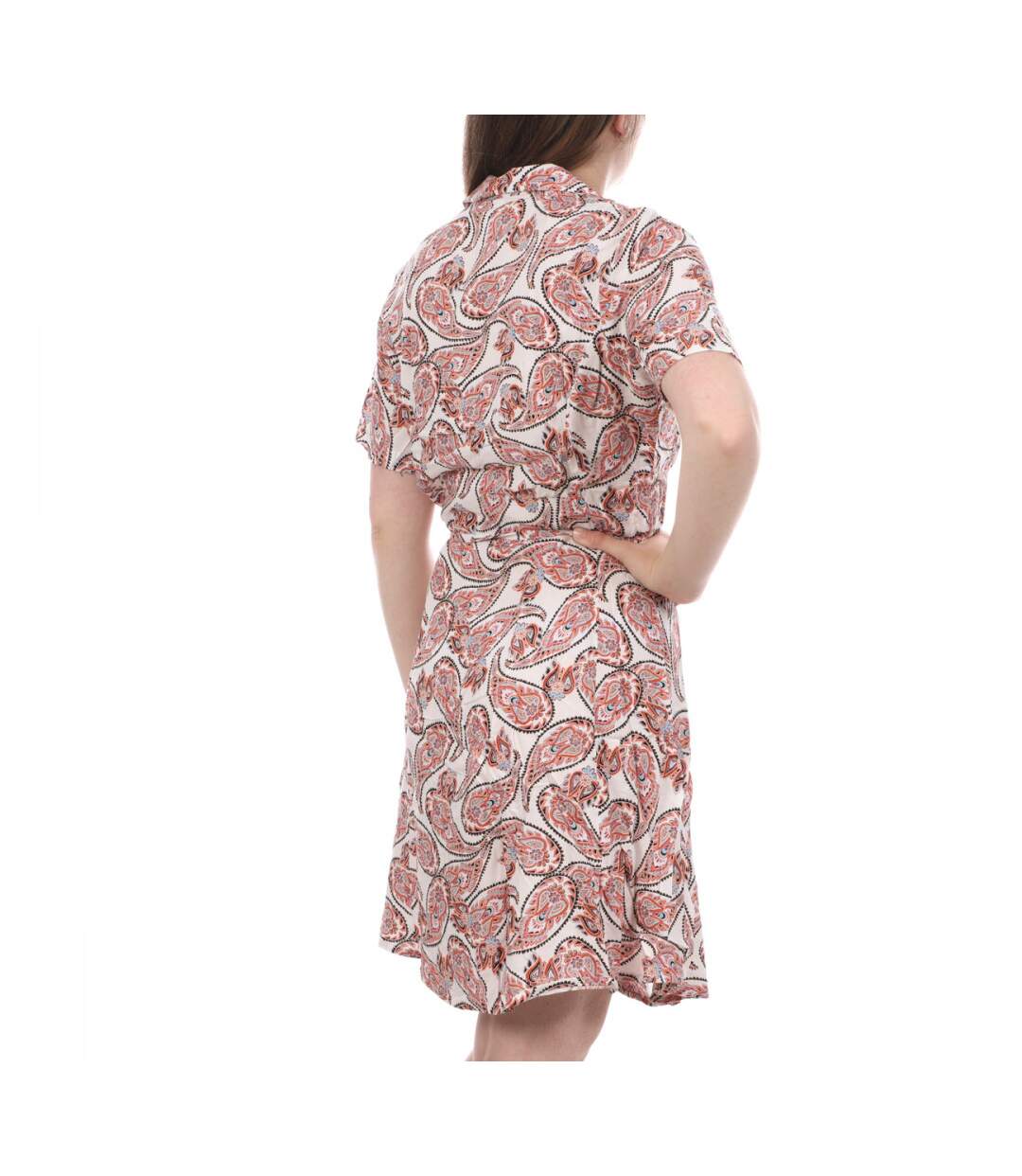 Robe Blanche/Rouge Imprimé Femme JDY Starr