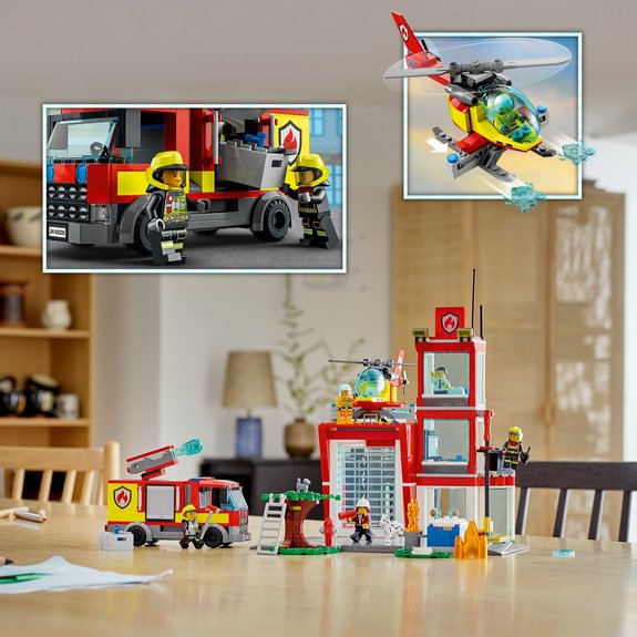 La caserne des pompiers LEGO City 60320