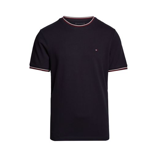Tommy Hilfiger RWB Tipped Collar T-shirt, Desert Sky, 3XL