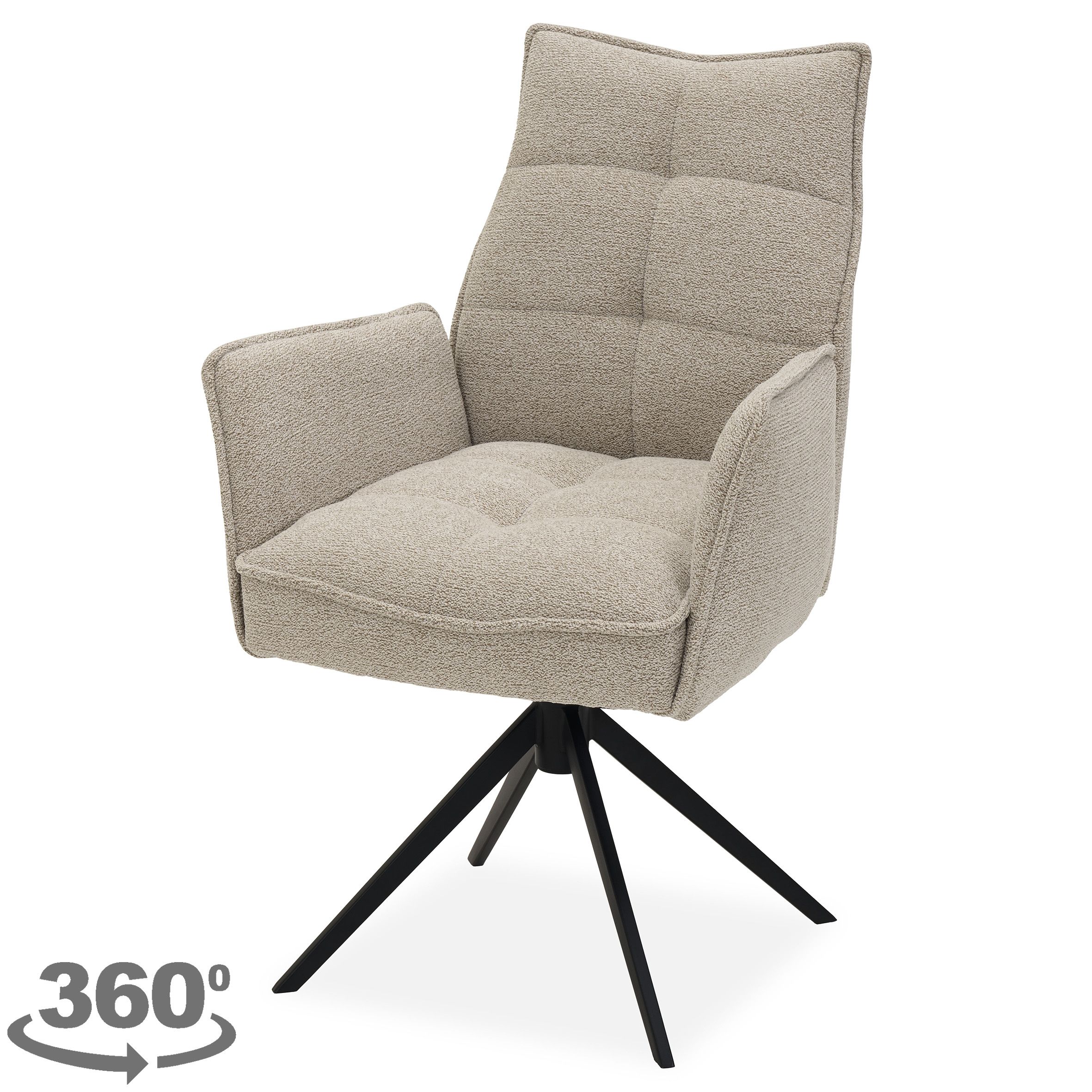 Eetkamerstoel Sahara 400 Willemijn B62 x D64 x H96 cm
