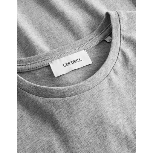 Les Deux Nørregaard Tonal T-shirt, Grey Melange, XXL