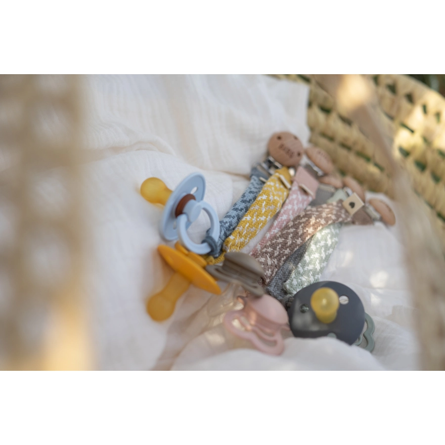 BIBS® Schnullerkette BlushIvory