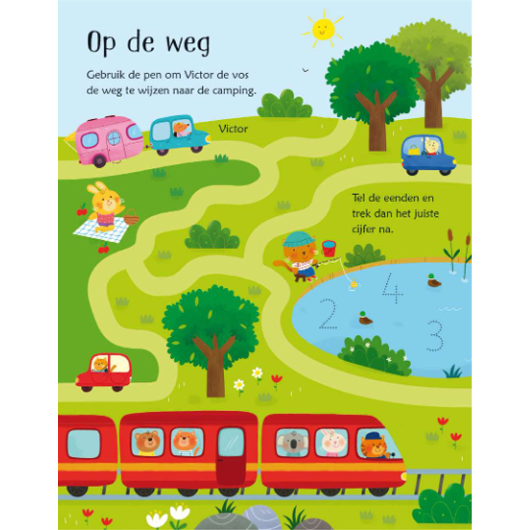 uitgeverij usborne uitwisboek vakantiespelletjes