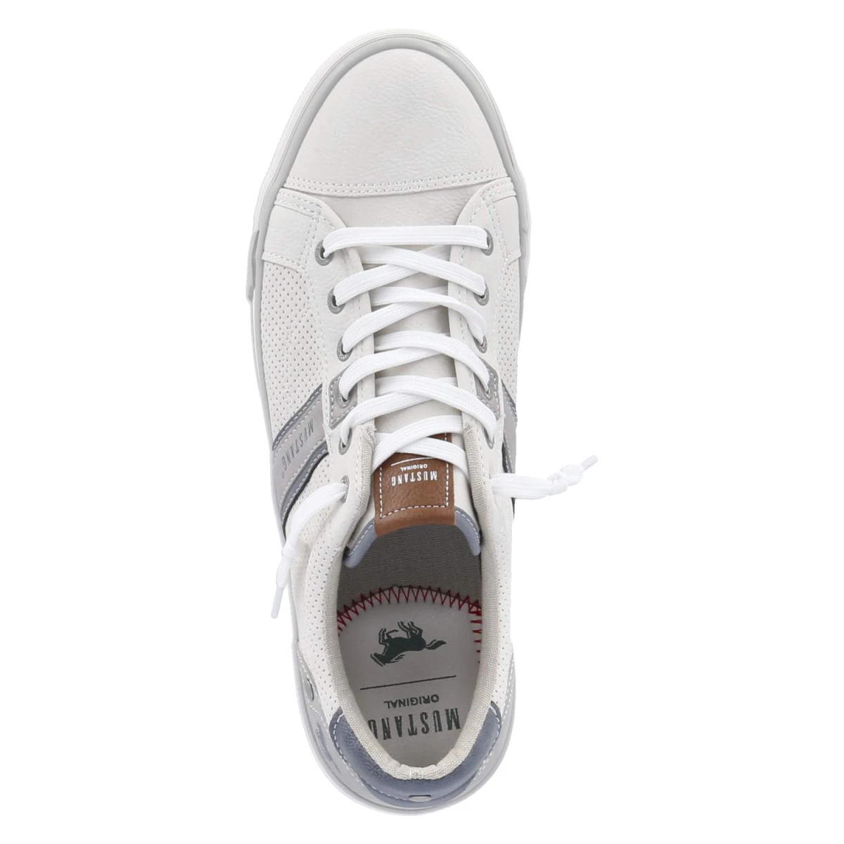 MustangLow Sneaker - WEISS