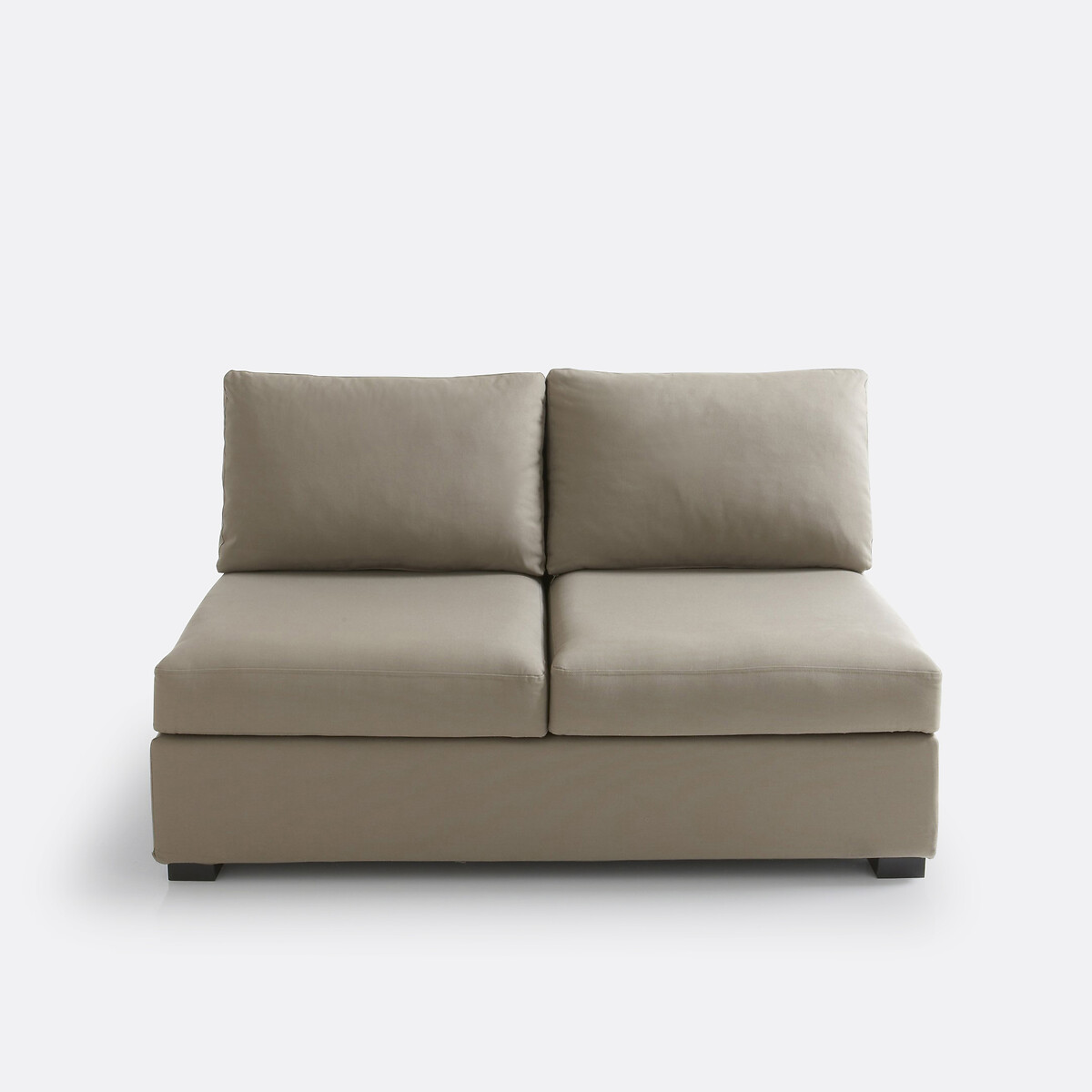 SO'HOME<br>Sofá conversível Bultex, 2 lugares, algodão, Robin