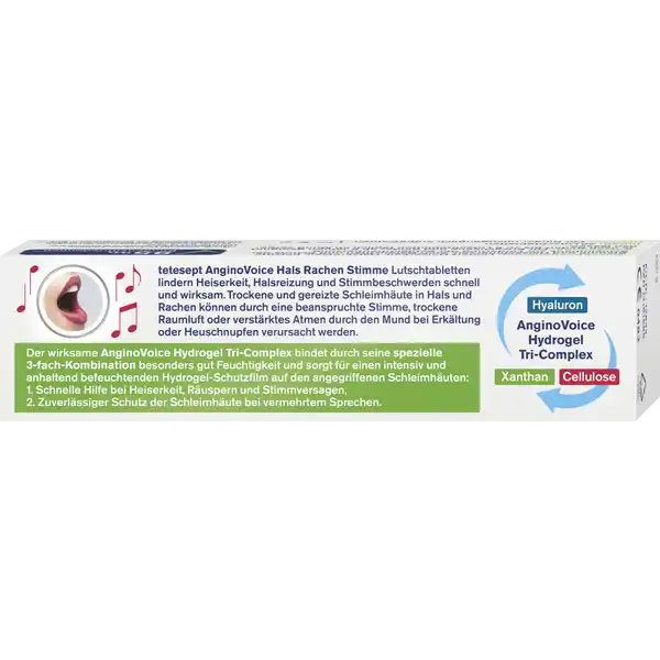 AnginoVoice Hals Rachen Stimme 20 Lutschtabletten Kirsche