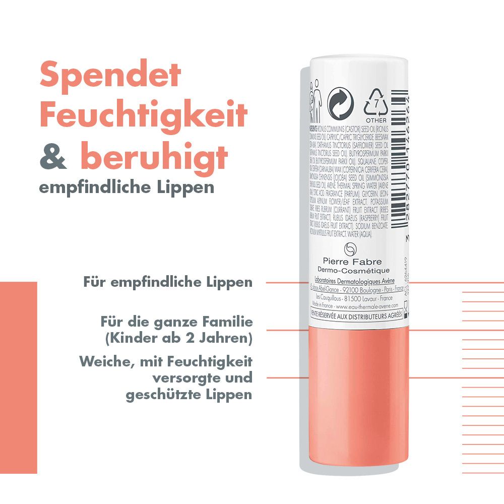 Avène Feuchtigkeitsspendender Lippenpflegestift - für trockene Lippen