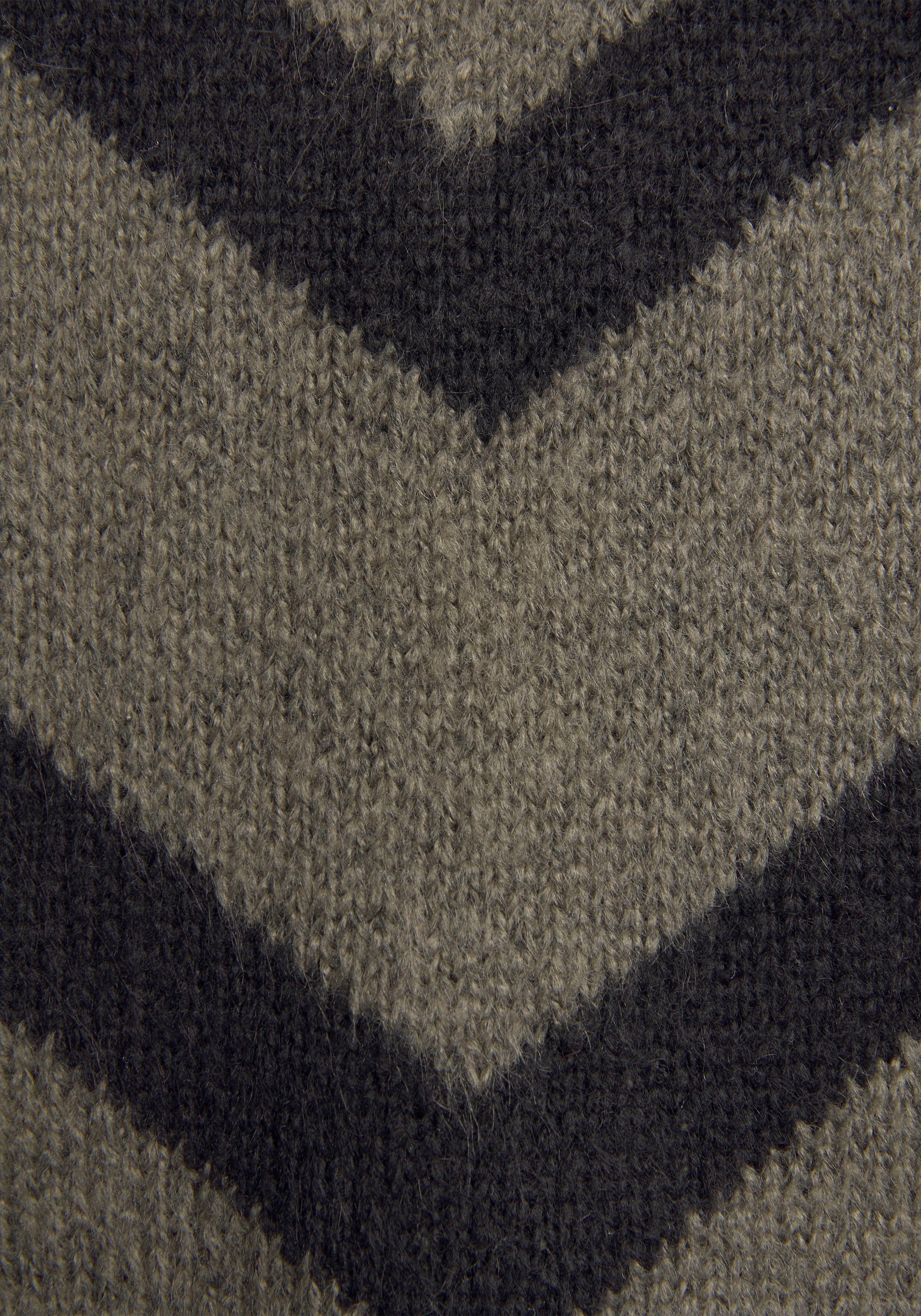 LASCANA Strickpullover , mit eingestrickten Streifen, modischer Damenpullover