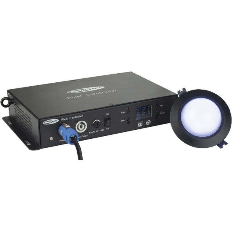 Showtec Pixel Dot 50 mm RGB LED voor vaste plafondinstallatie