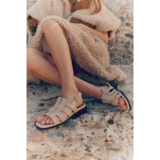 Angulus 5828-101 Sandaler, Beige, 41