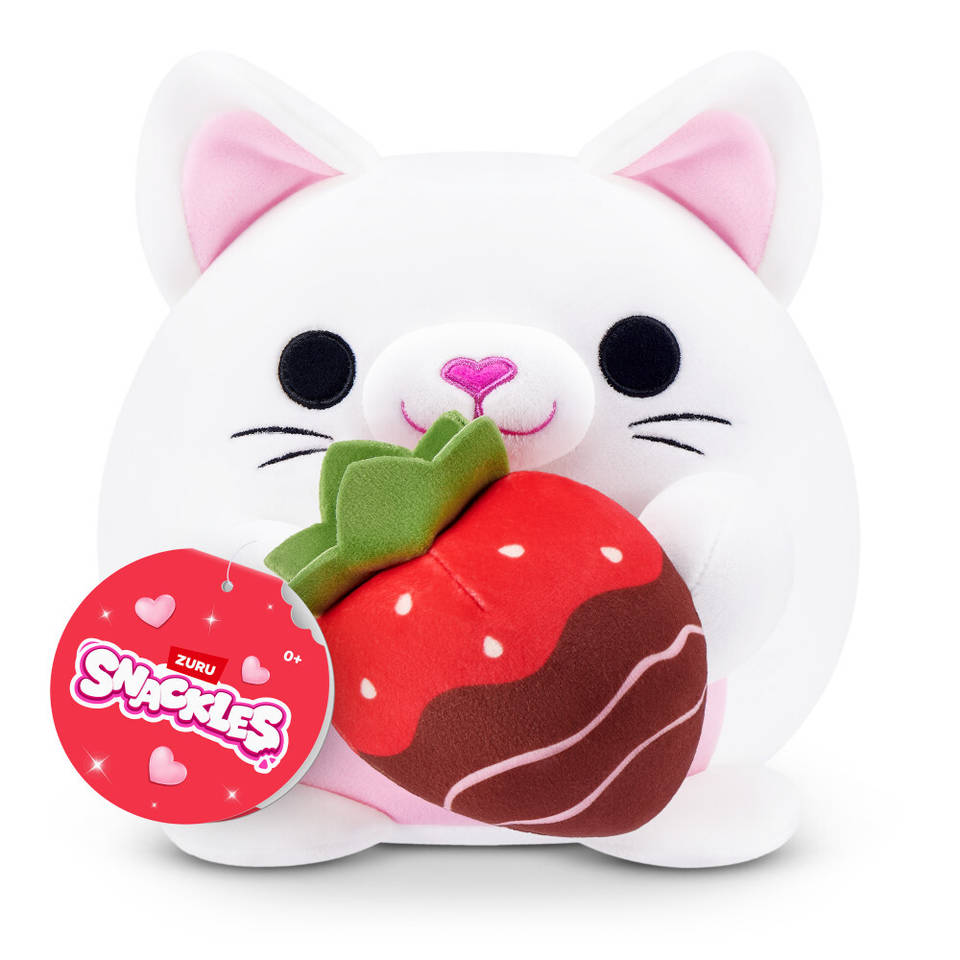 Snackles Valentijn pluchen knuffel - 20 cm