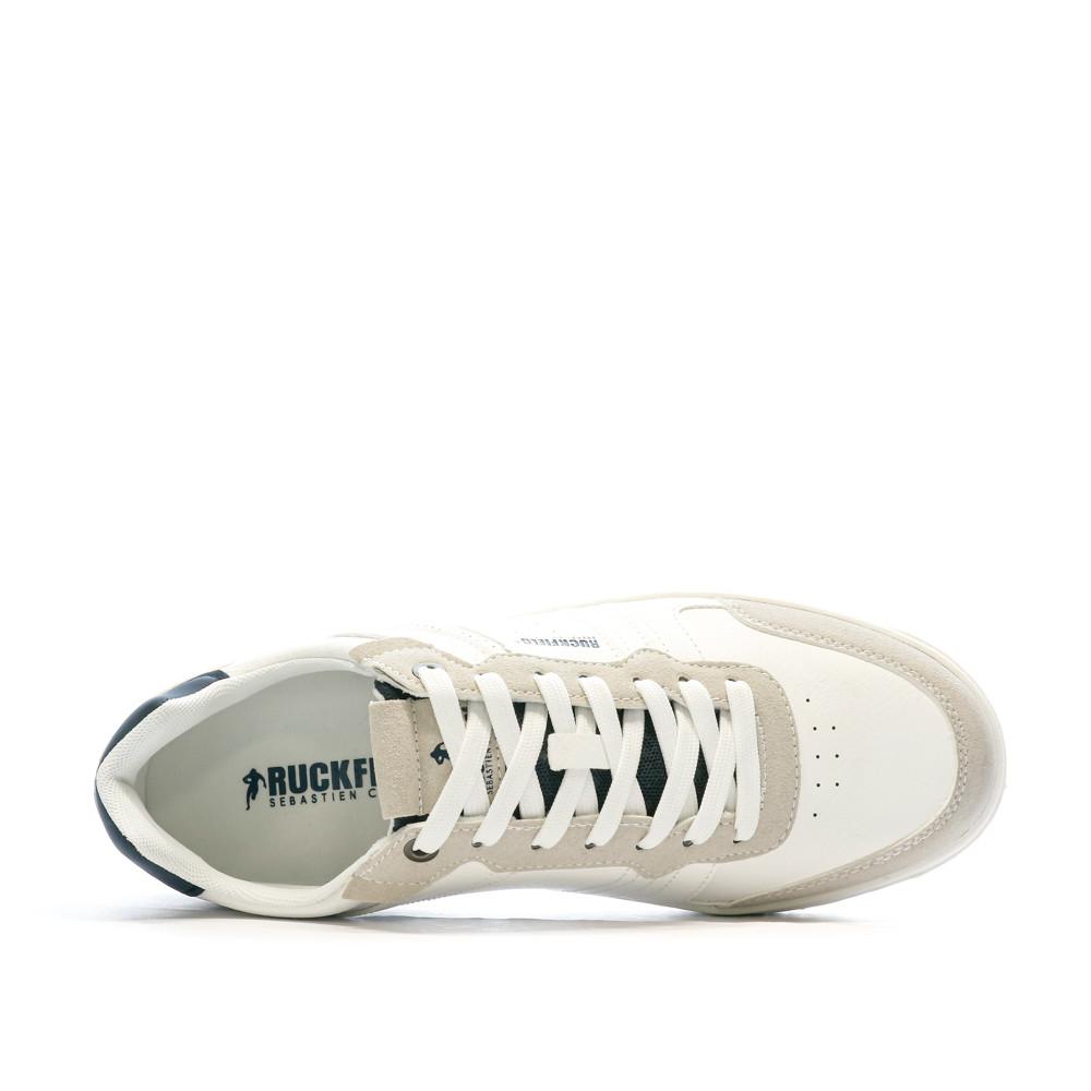 Ruckfield Baskets Blanches/Beige/Marine Homme Ruckfield Eliss