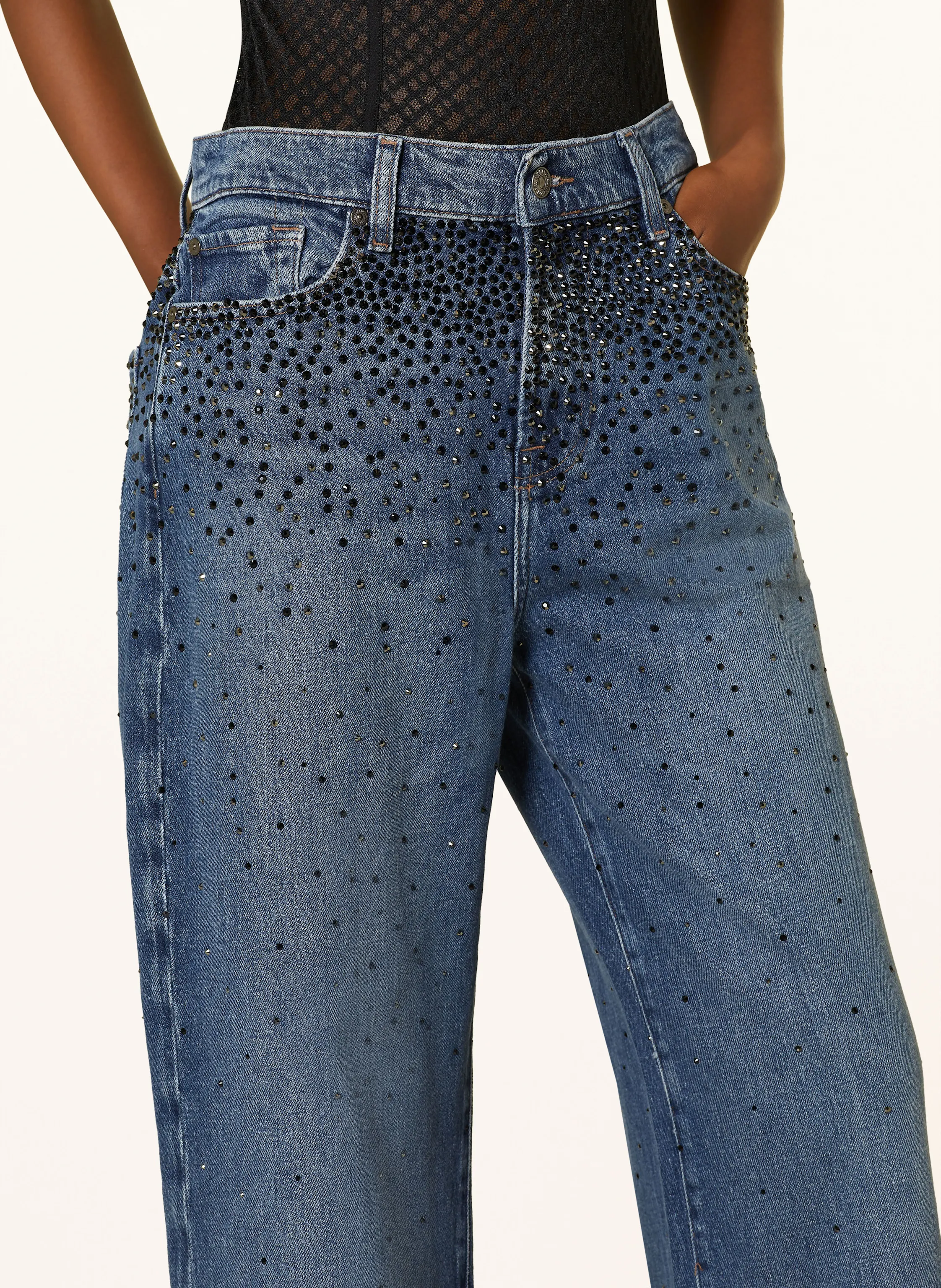 7 for all mankind Jeans SCOUT CANDY mit Schmucksteinen