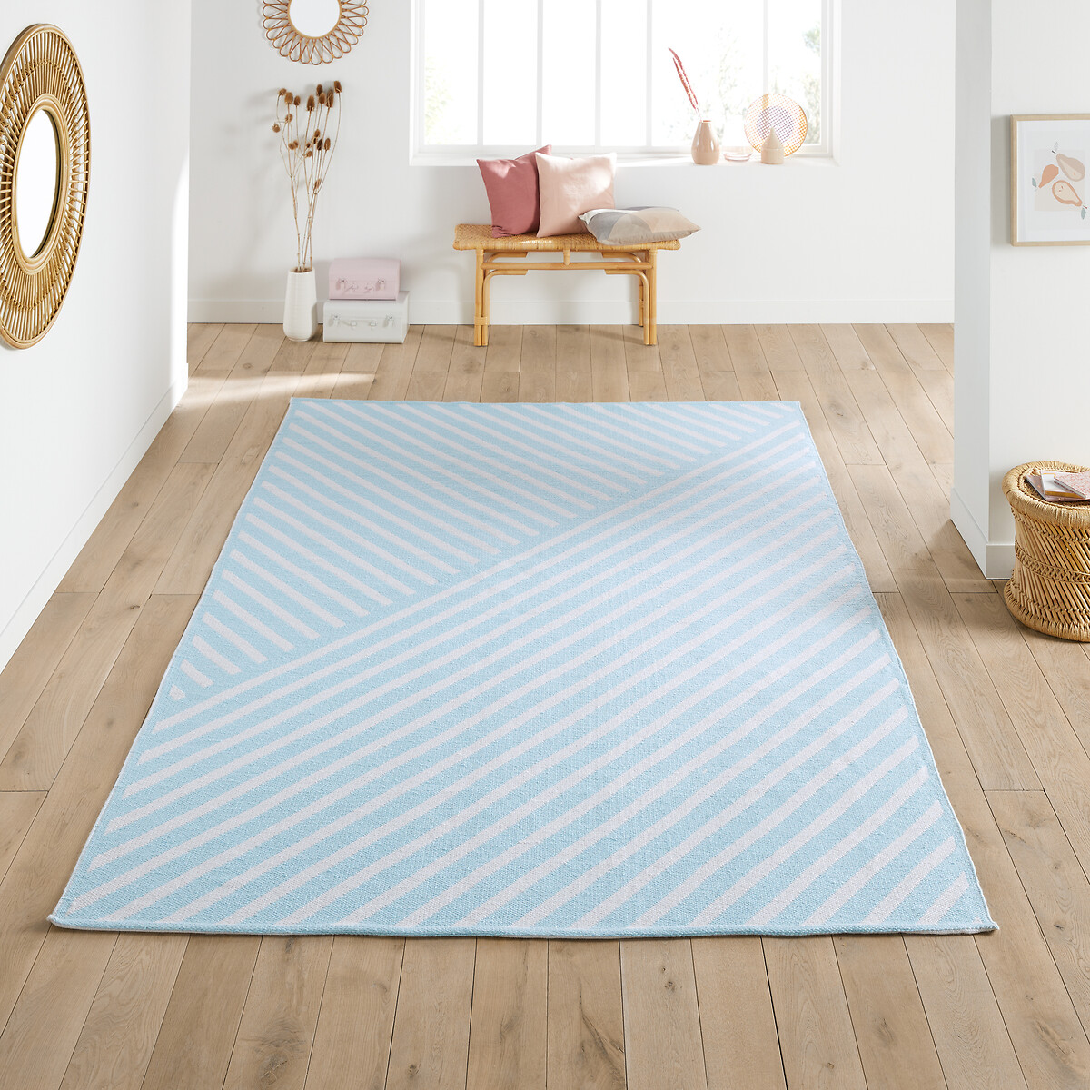 HELLO BLOGZINE X LA REDOUTE INTERIEURS<br>Tapete em poliéster reciclado para uso interno/externo