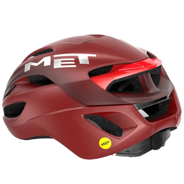 Casque vélo MET RIVALE MIPS CE RED DAHLIA MATT