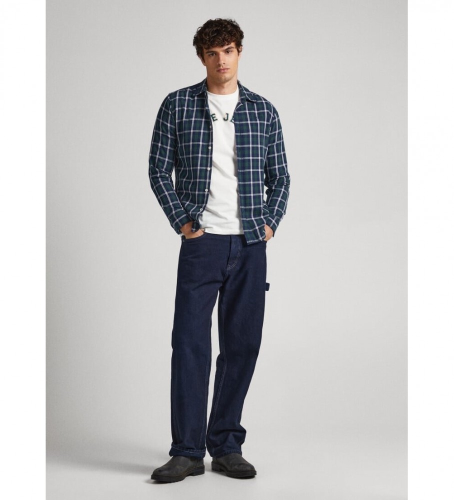 Camisa verde Pepe Jeans Clems