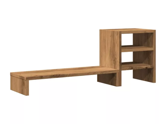 Support de moniteur et organisateur de bureau bois d'ingénierie