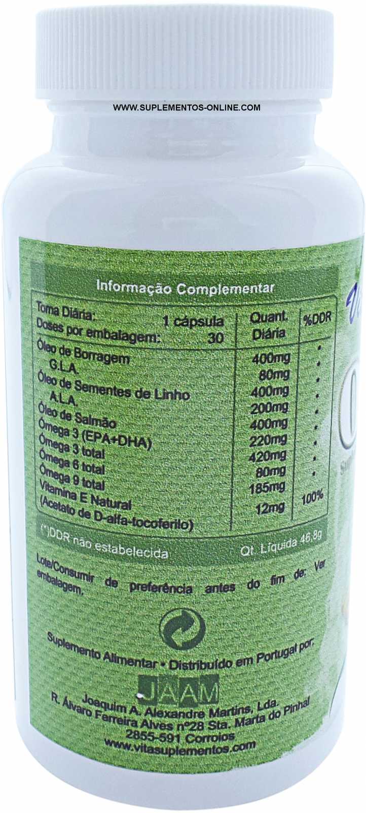 Vita Omega 3-6-9 30 cápsulas