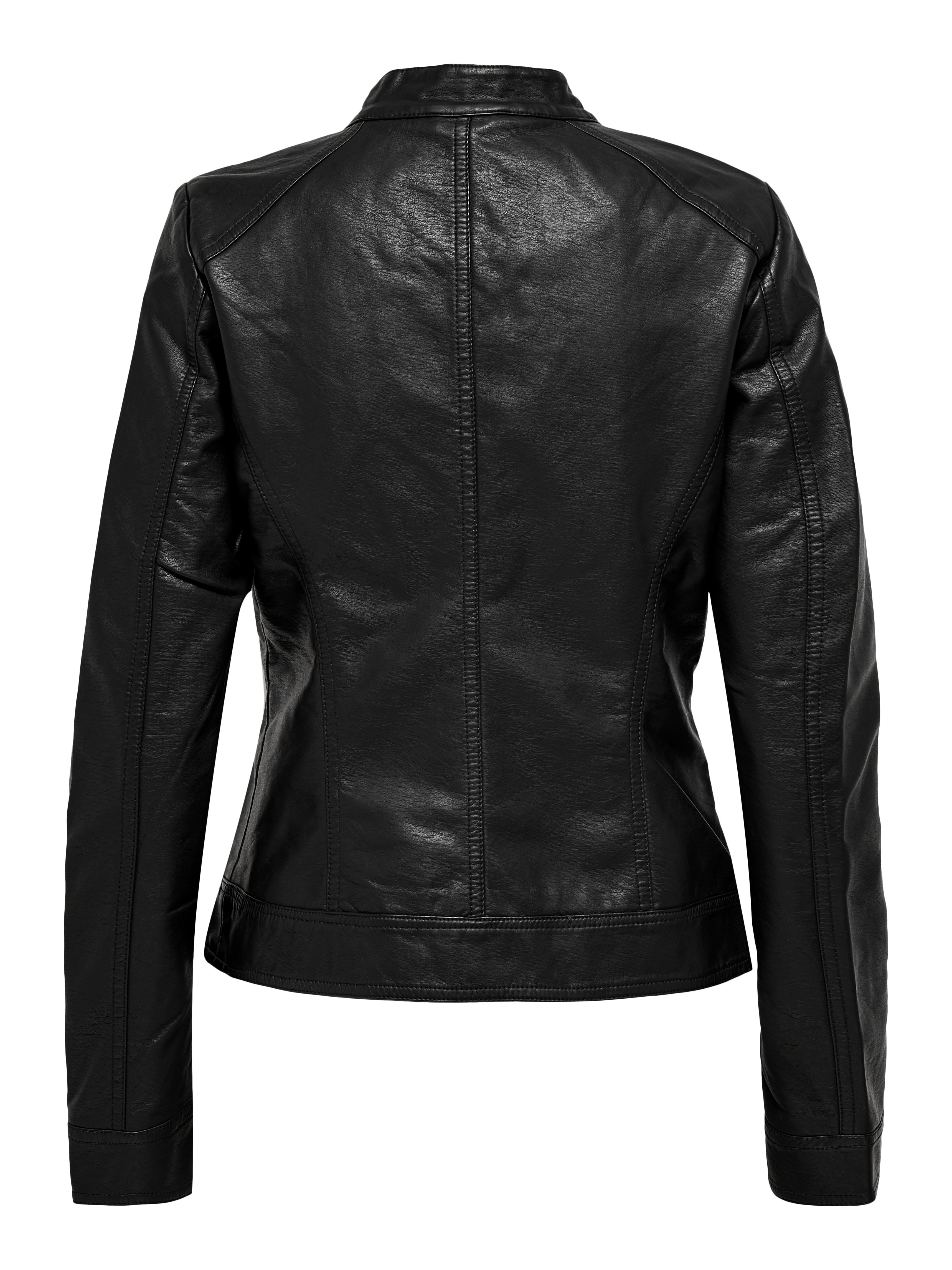 ONLBANDIT Kunstlederjacke Black