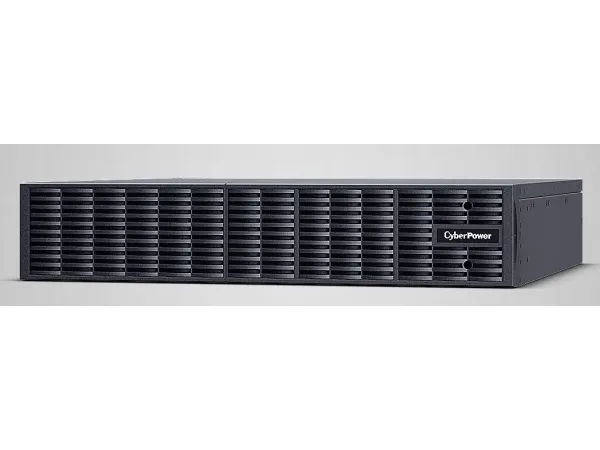 CyberPower Extended Battery Module BPSE72V40ART2U - Batterihus (stativ-monterbar / ekstern) - 12 x batteri - Blysyre - 9 Ah - 2U - sort