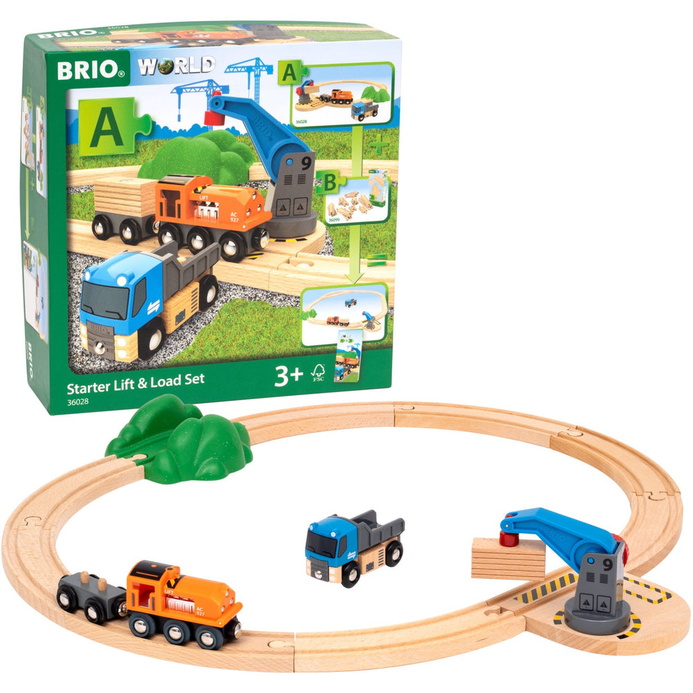 Køb BRIO® 36028 Startsæt Løft & Læs